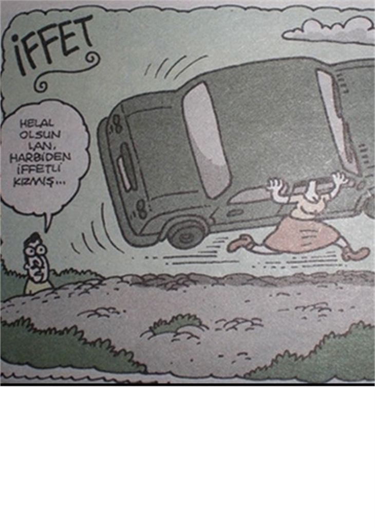 İFFET DİZİSİNE KARİKATÜRLÜ GÖNDERME!