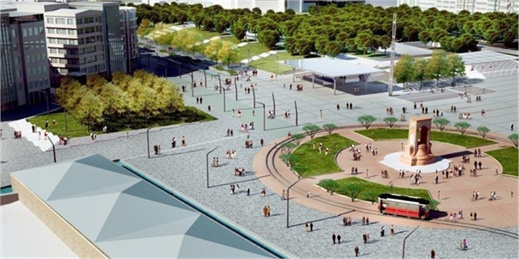 Taksim Meydanı böyle olacak