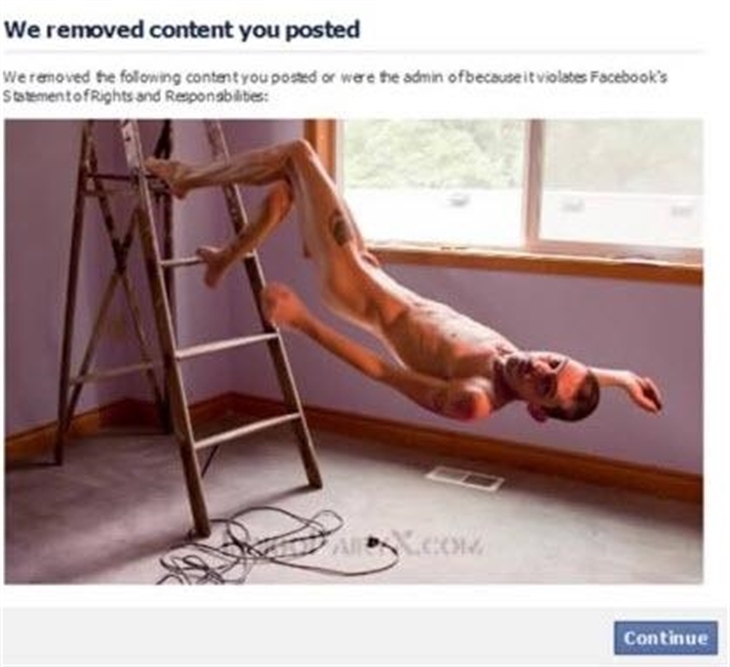 Facebook'un sansürlediği fotoğraflar
