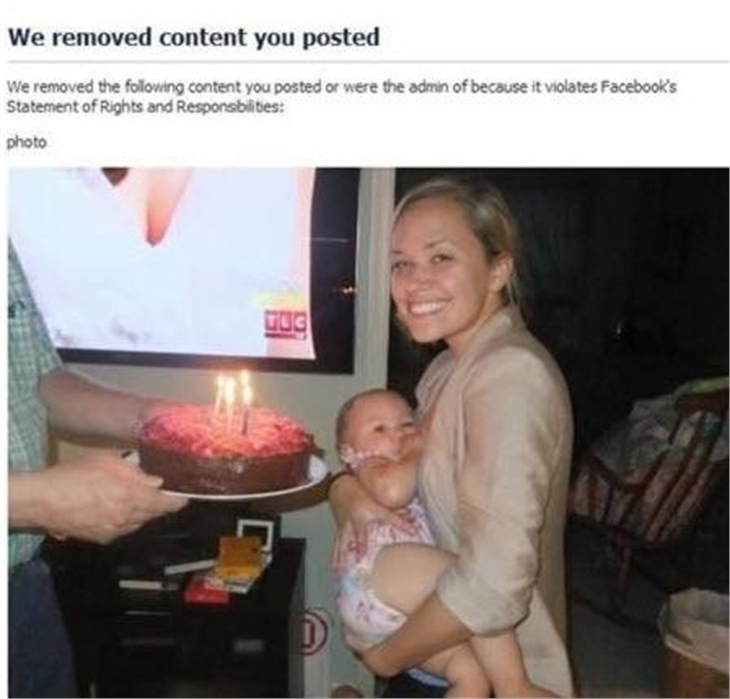 Facebook'un sansürlediği fotoğraflar