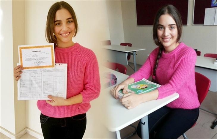 Küçük Gelin’in karne heyecanı
