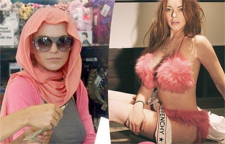 Lindsay Lohan eskiye döndü