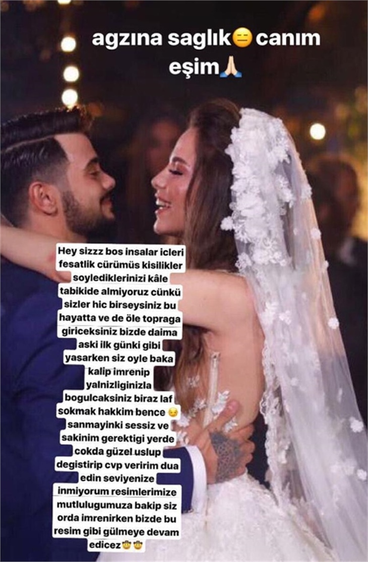 Rüzgar Erkoçlar ve eşi Tuğba Beyazoğlu'nu çıldırtan yorumlar!