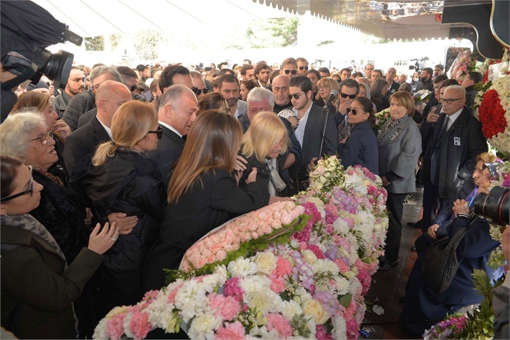 Mina Başaran'a son veda!