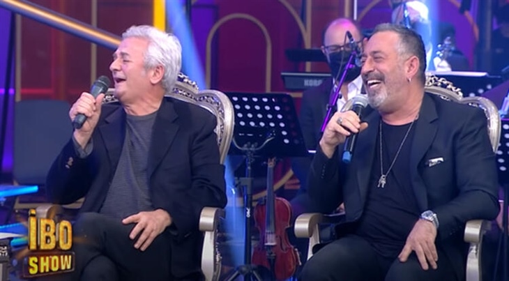 Cem Yılmaz, 'İbo Show'a damga vurdu! Tatlıses'e telif şakası