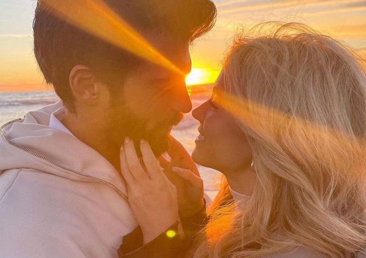 Can Yaman’dan İtalyan sevgilisi Diletta Leotta’ya öpücük!