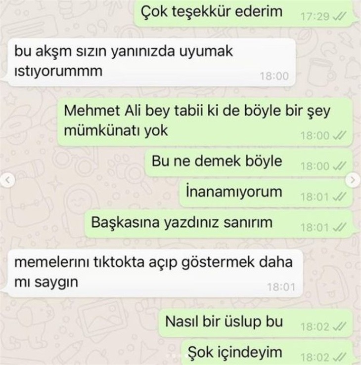 Ece Ronay'dan Mehmet Ali Erbil'e taciz suçlaması