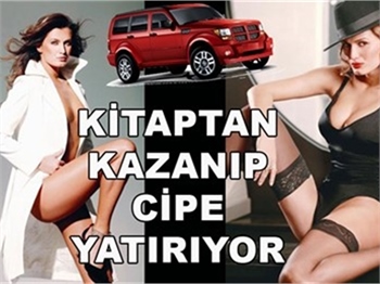 KİTAPTAN KAZANIP CİPE YATIRIYOR