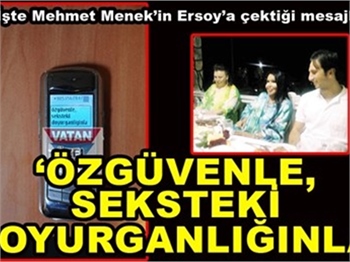 İŞTE O MESAJLAR