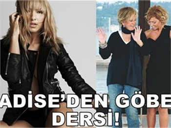 HADİSE&#8217;DEN GÖBEK DERSİ!