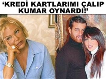 KREDİ KARTLARIMI ÇALIP KUMAR OYNADI