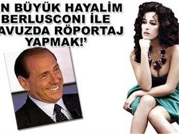 HELİN'İN BERLUSCONİ İLE HAVUZ HAYALİ