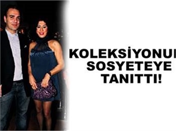 ERTÜRK ÇANTALARINI TÜRK SOSYETESİNE TANITTI