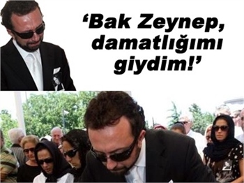 BURÇİN BİLDİK EŞİNİ DAMATLIĞIYLA UĞURLADI!