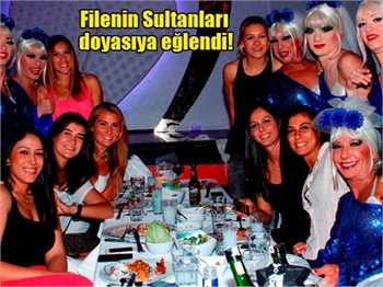 Filenin Sultanları kına gecesinde!