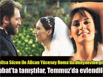 Şubat'ta tanıştılar, Temmuz'da evlendiler