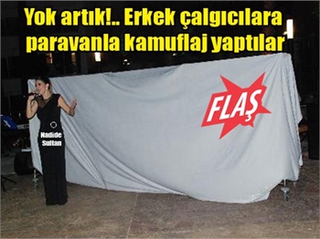 Nadide Sultan'ın sahnesinde haremlik-selamlık!