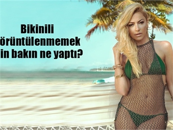 Hadise'nin aşk tatili!