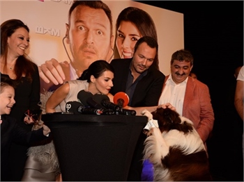 Ali Sunal ve Hatice Şendil’in yeni filminin galasını yapıldı