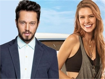 Murat Boz'dan aşkına sürpriz set ziyareti