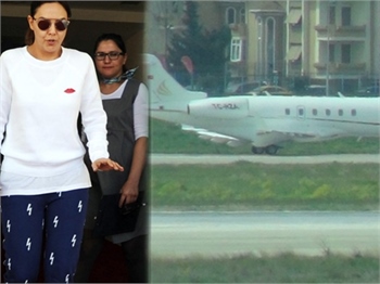 Ebru Gündeş, Reza Zarrab'ın uçağıyla Antalya'da!