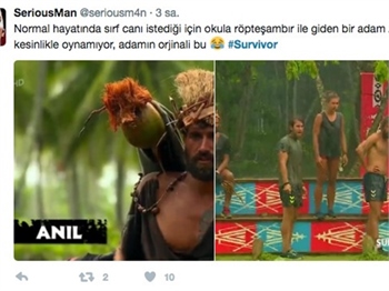 Survivor Anıl'ın yeni arkadaşına bakın olay oldu!