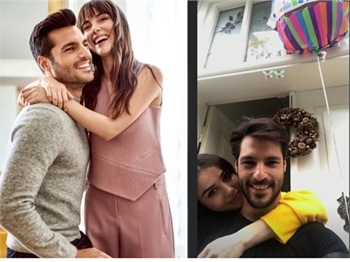 Serkan Çayoğlu'ndan Özge Gürel'e sürpriz kutlama!