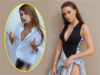 Serenay Sarıkaya'nın dekoltesi olay oldu!