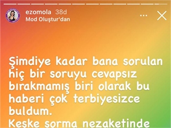 Ezgi Mola'dan 'hamile' haberlerine ilk yanıt!