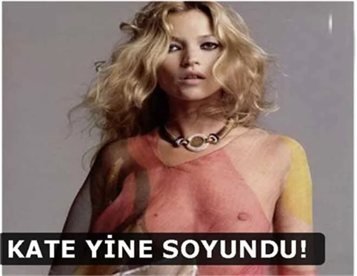 KATE YİNE SOYUNDU!