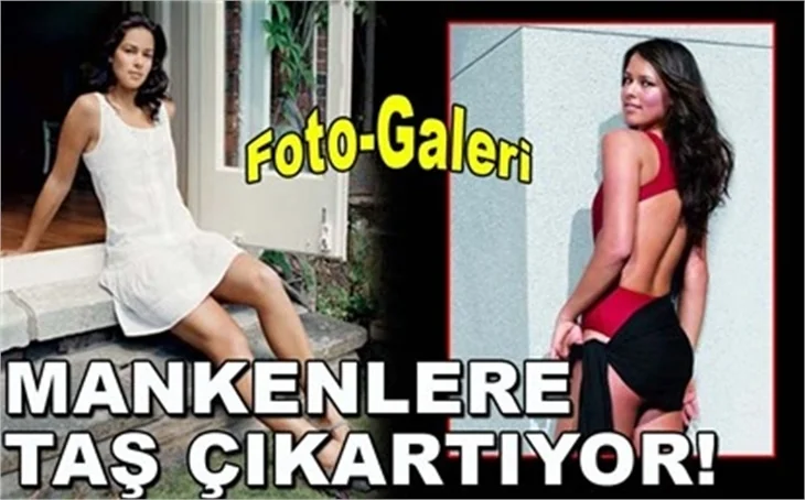MANKENLERE TAŞ ÇIKARIYOR!