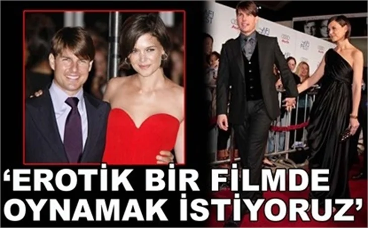 EROTİK BİR FİLMDE OYNAMAK İSTİYORUZ