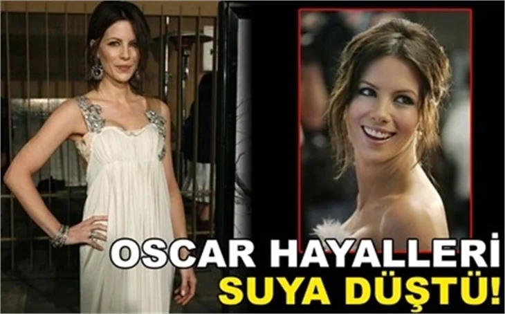 OSCAR HAYALLERİ SUYA DÜŞTÜ