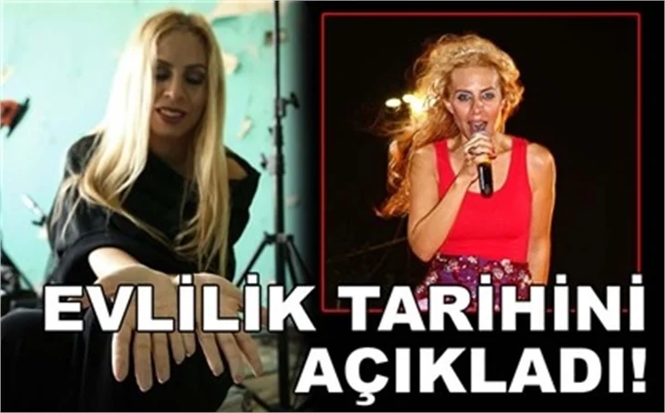 EVLİLİK TARİHİNİ AÇIKLADI!