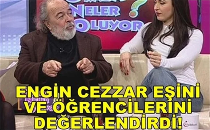 ÜNLÜLERE HOCASINDAN NOT!