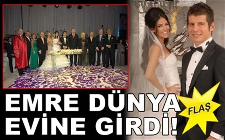 EMRE BELÖZOĞLU DÜNYA EVİNE GİRDİ!