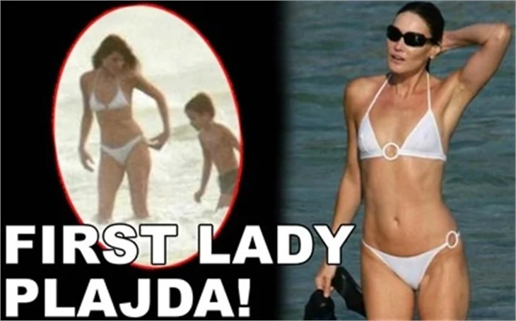 FİRST LADY PLAJDA!