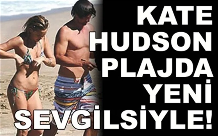 PLAJDA YENİ SEVGİLİSİYLE