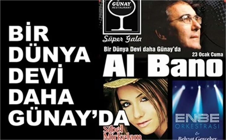 BİR DÜNYA DEVİ DAHA GÜNAY'DA...