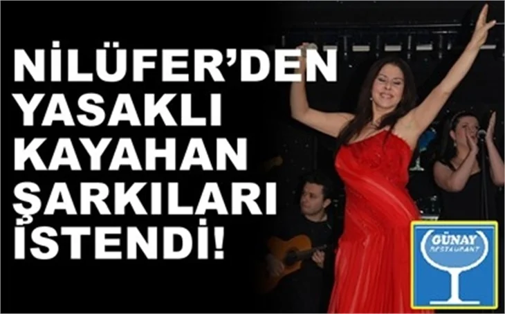 NİLÜFER' DEN MUHTEŞEM GECE!