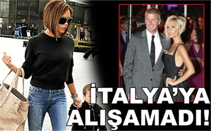 İTALYA'YA ALIŞAMADI!