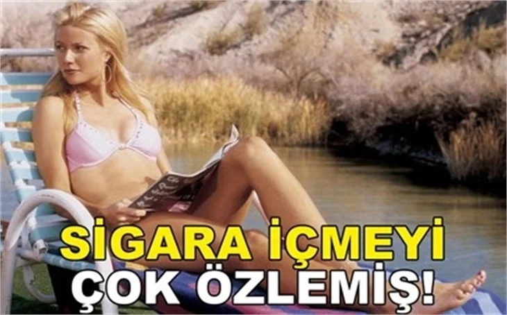 SİGARA İÇMEYİ ÇOK ÖZLEMİŞ!