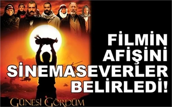 AFİŞİ SİNEMASEVERLER BELİRLEDİ!