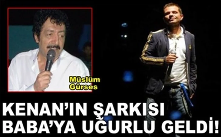 BABA'YA UĞURLU GELDİ!