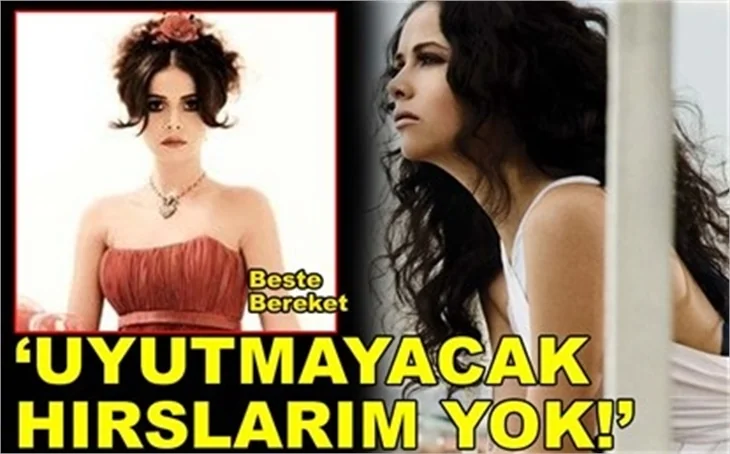 'UYUTMAYACAK HIRSLARIM YOK!'