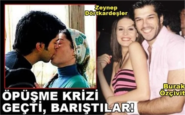 ÖPÜŞME KRİZİ GEÇTİ, BARIŞTILAR