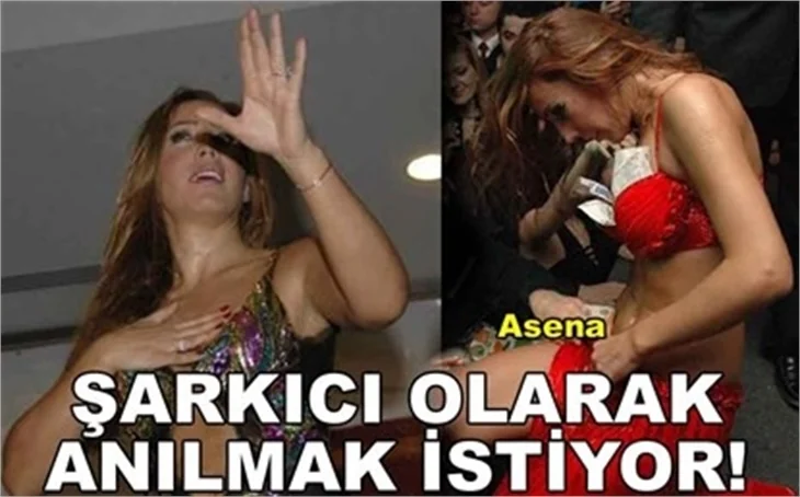 ŞARKICI OLARAK ANILMAK İSTİYOR!