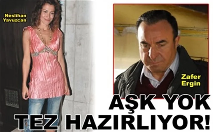 AŞK YOK TEZ HAZIRLIYOR!