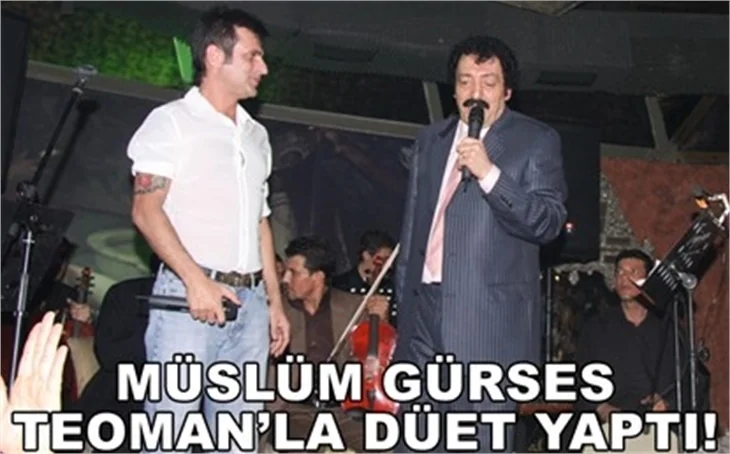 TEOMAN İLE SAHNEDE DÜET!!!