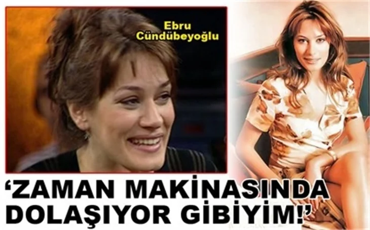 ZAMAN MAKİNASINDA DOLAŞIYOR GİBİYİM